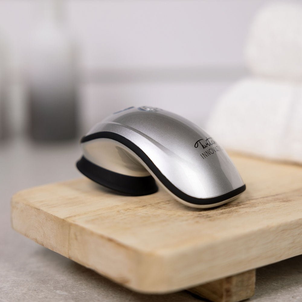 Twitch 1 - Silver USB Rechargeable Suction Vibrator